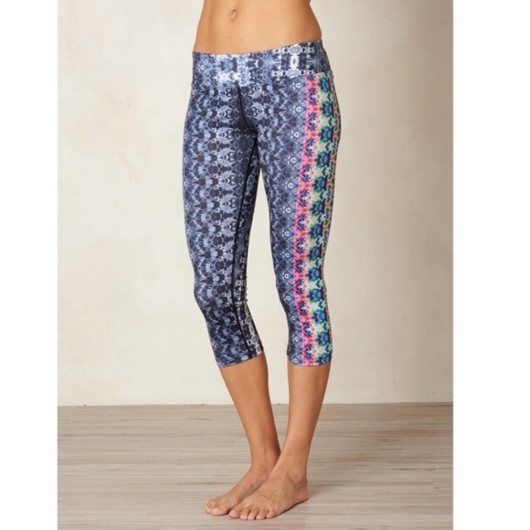Prana Pants - Prana Roxanne Hydrobloom Capri Pants Small